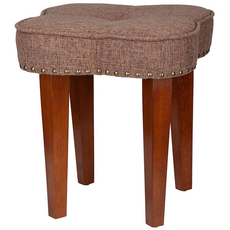Design Toscano Dunhill 17.5'' Tall Solid Wood Accent Stool Wayfair Canada